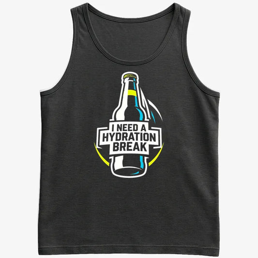 I Need a Hydration Break-Men's Tank Top-Black