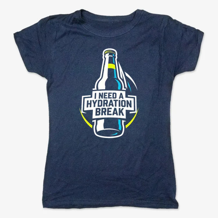 I Need a Hydration Break-Women's T-Shirt-True Navy