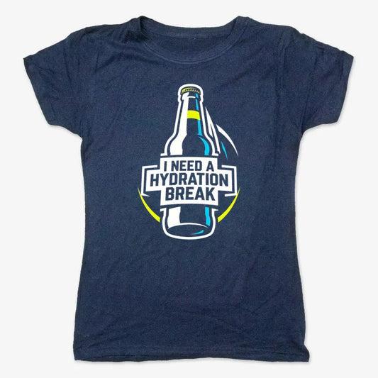 I Need a Hydration Break-Women's T-Shirt-True Navy