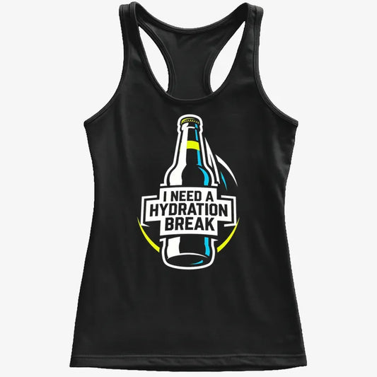 I Need a Hydration Break-Women's Tank Top-Midnight