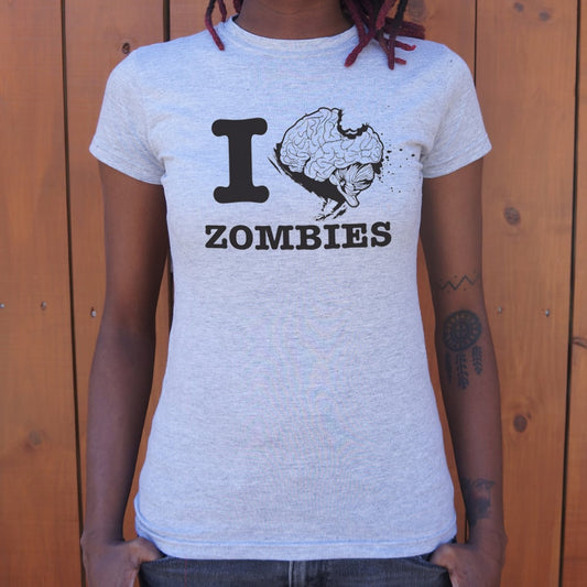 I Brain Zombies - 6DollarShirts