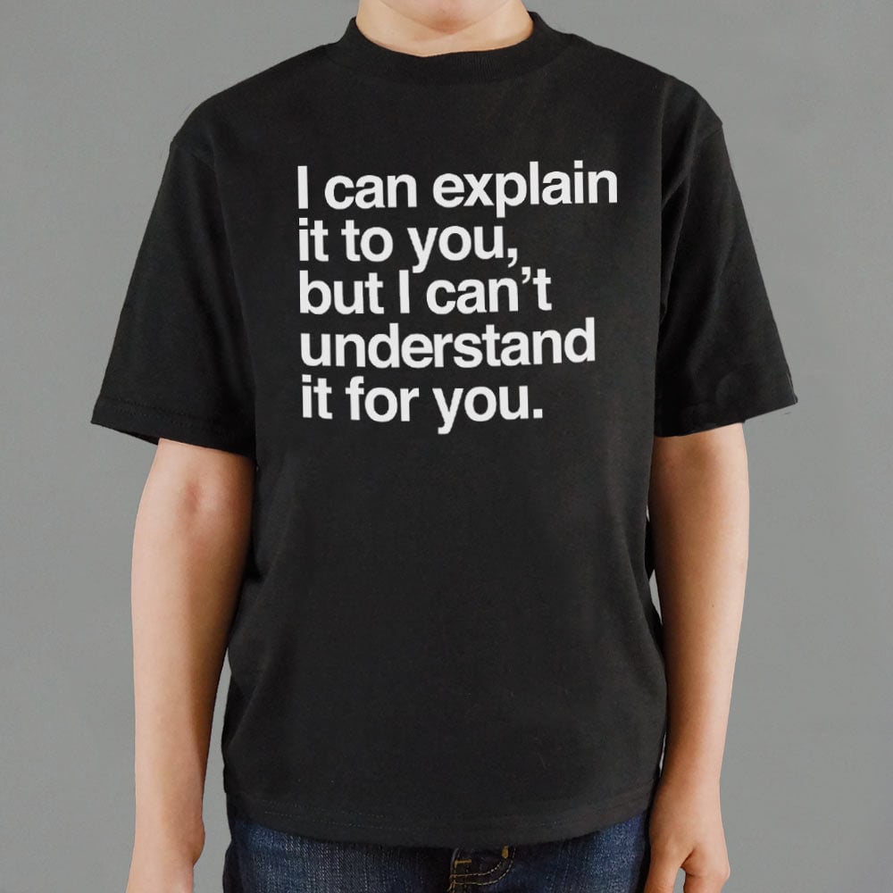 I Can Explain It To You - 6DollarShirts