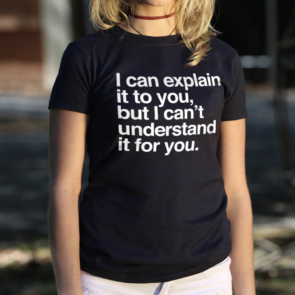 I Can Explain It To You - 6DollarShirts