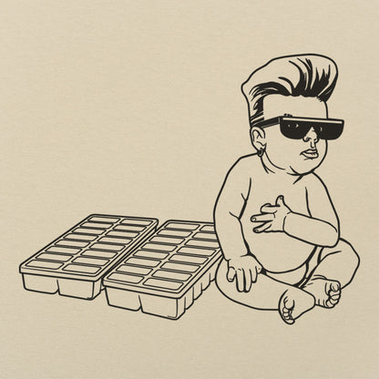 Ice Ice Baby Cool Rapper Baby with Ice Cube Trays