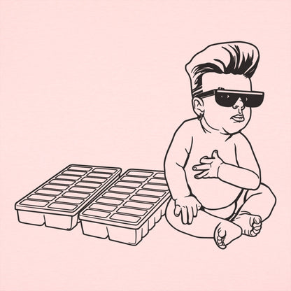 Ice Ice Baby Cool Rapper Baby with Ice Cube Trays
