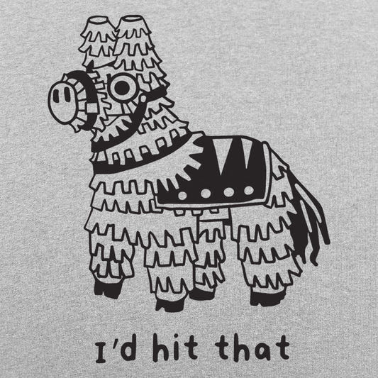 I'd Hit That graphic tee design