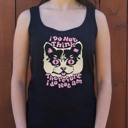 I Do Not Think Therefore I Do Not Am Cat