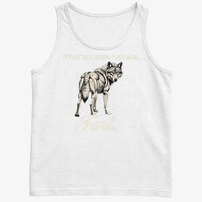 If They Talk Behind Your Back... Fart.-Men's Tank Top-White