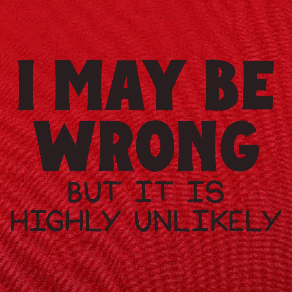 I May Be Wrong - 6DollarShirts