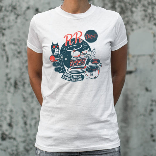 In Double R Pie Heaven graphic Women's T-Shirt in Snow