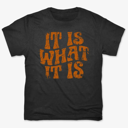 It Is What It Is-Men's T-Shirt-Black