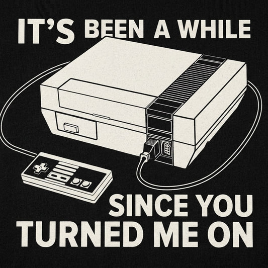 It's Been A While Since You Turned Me On Retro Gaming Console detail
