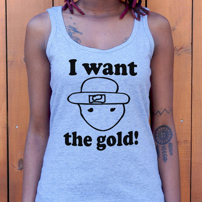 I Want The Gold Sketchy Leprechaun Face