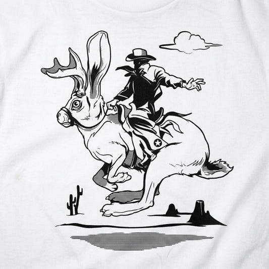 Jackalope Bronco detail