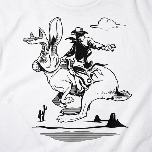 Jackalope Bronco detail
