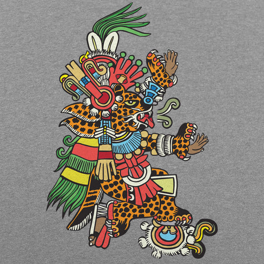Jaguar Deity Full Color graphic tee design