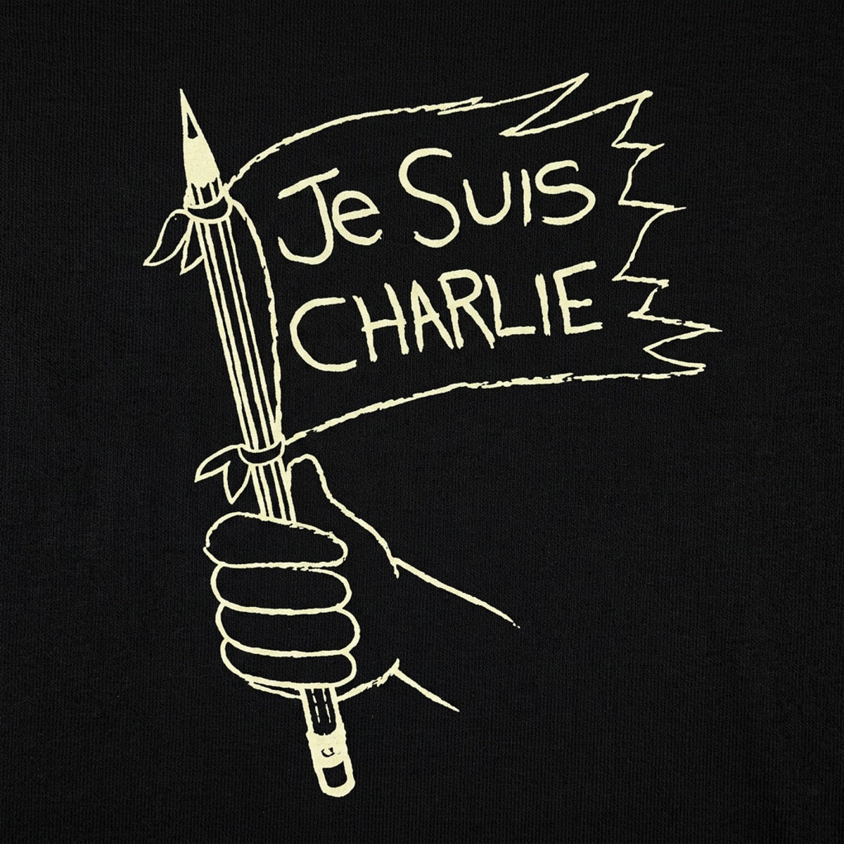 Je Suis Charlie detail