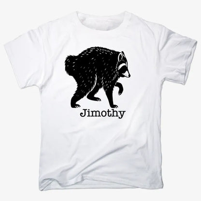 Jimothy the Raccoon-Men's T-Shirt-White