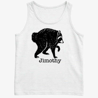 Jimothy the Raccoon-Men's Tank Top-White