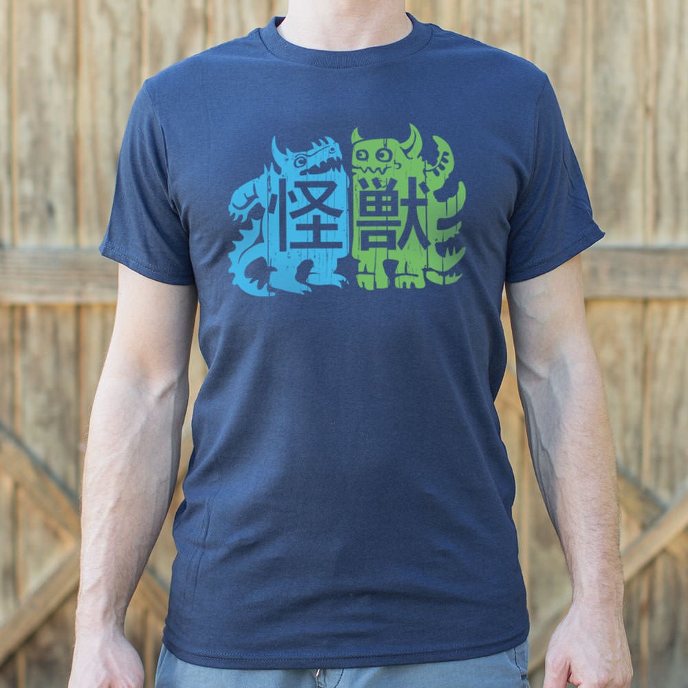 Kaiju Woodcut - 6DollarShirts