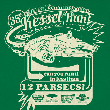 Kessel Run Commemorative - Space Freighter Fun Run Poster