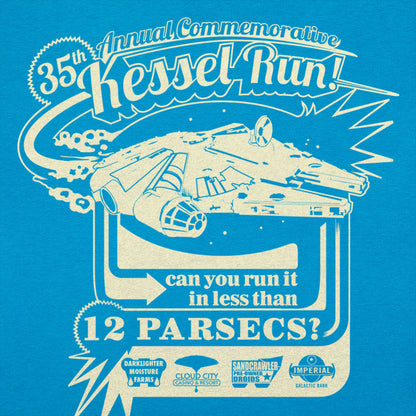 Kessel Run Commemorative - Space Freighter Fun Run Poster