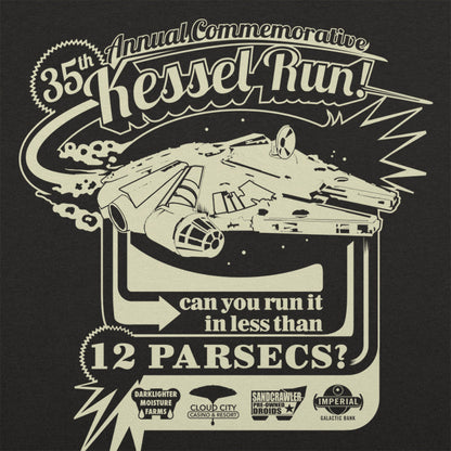 Kessel Run Commemorative - Space Freighter Fun Run Poster