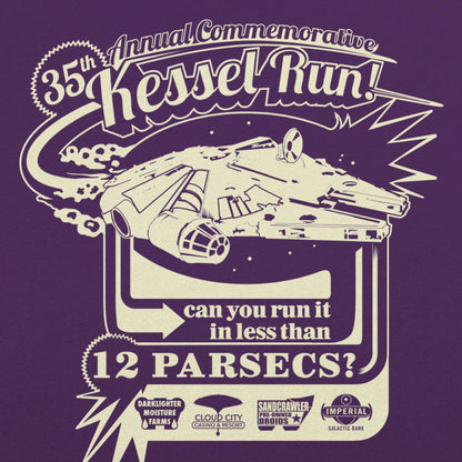 Kessel Run Commemorative - Space Freighter Fun Run Poster