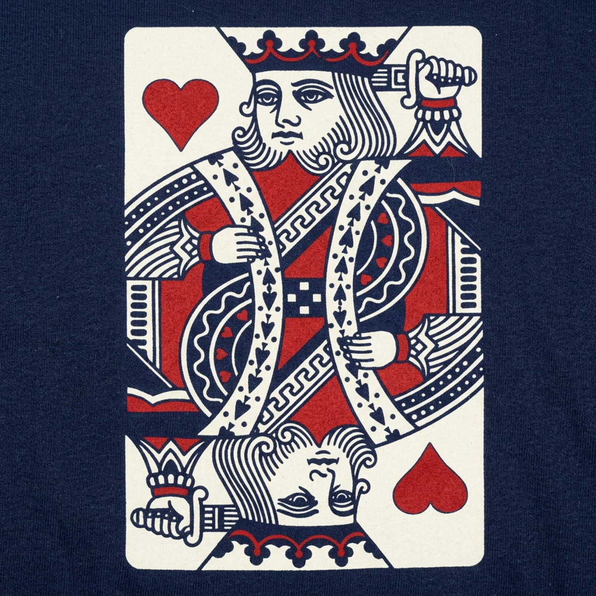 King of Hearts detail