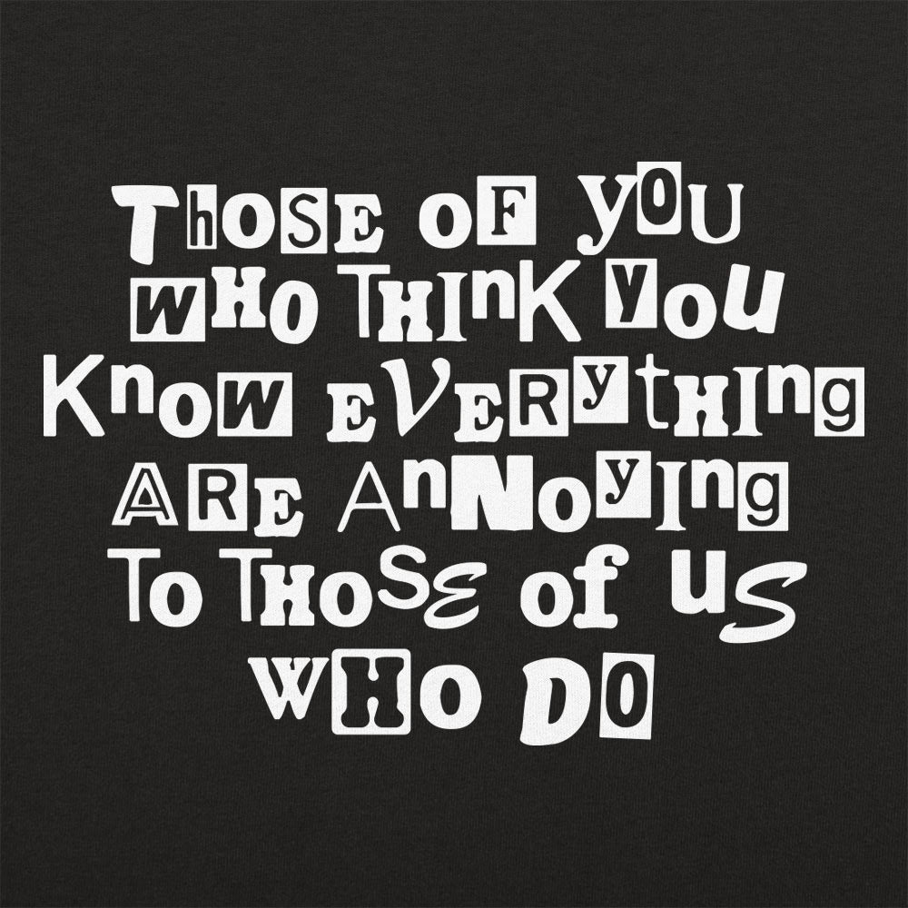 Know Everything - 6DollarShirts