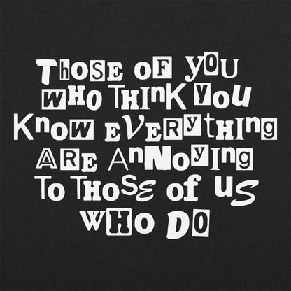 Know Everything - 6DollarShirts