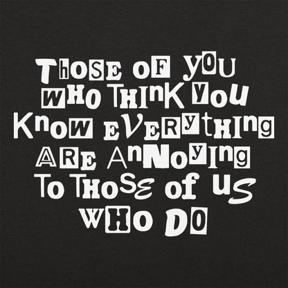 Know Everything - 6DollarShirts