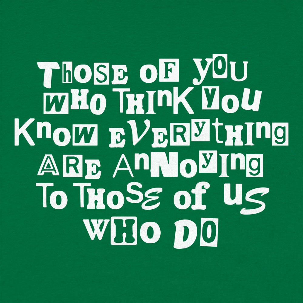 Know Everything - 6DollarShirts