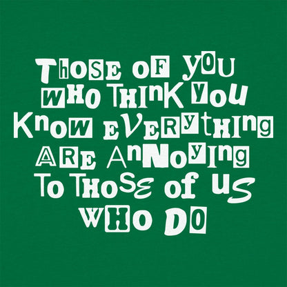 Know Everything - 6DollarShirts