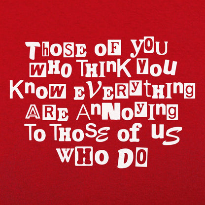 Know Everything - 6DollarShirts