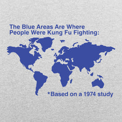 Kung Fu Map Everybody Was Kung Fu Fighting World Map