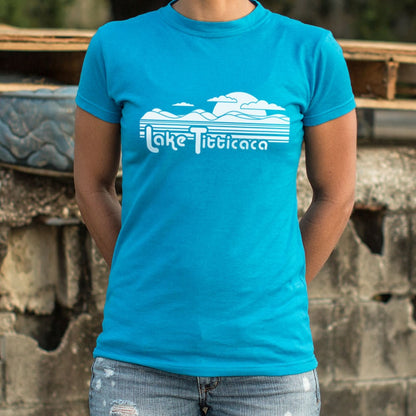 Lake Titticaca Retro Mountain Lake Pun
