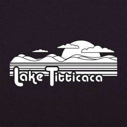 Lake Titticaca Retro Mountain Lake Pun