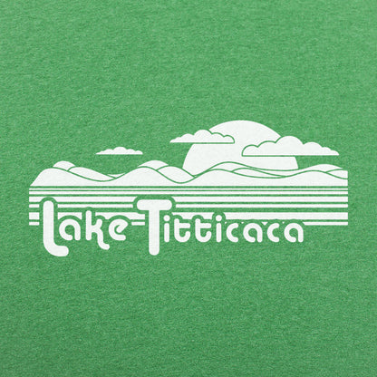 Lake Titticaca Retro Mountain Lake Pun