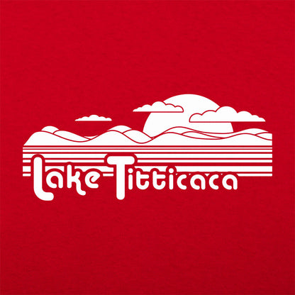 Lake Titticaca Retro Mountain Lake Pun