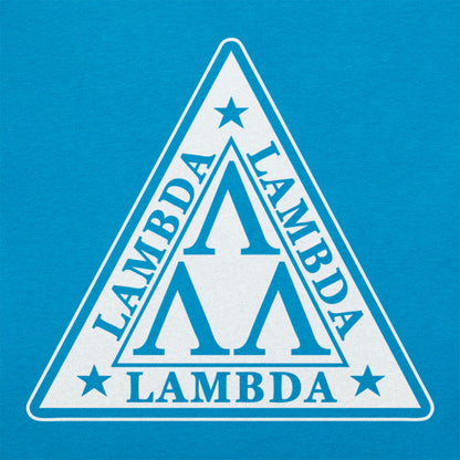 Lambda Lambda Lambda Nerd Fraternity Triangle Crest
