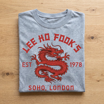 Lee Ho Fooks Dragon Design - Folded shirt