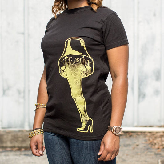 Leg Lamp graphic Women's T-Shirt in Midnight