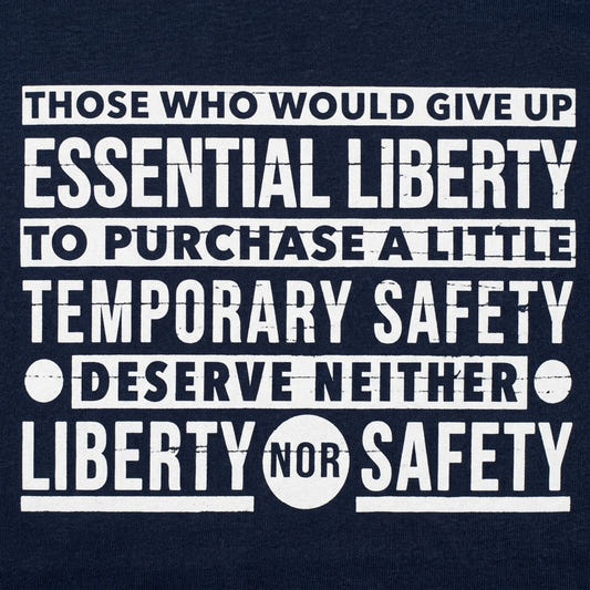 Liberty Versus Safety Founding Fathers Quote detail