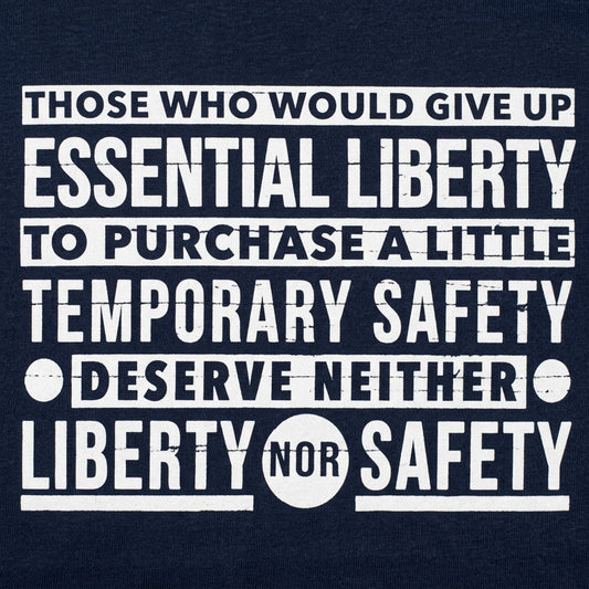 Liberty Versus Safety Founding Fathers Quote detail