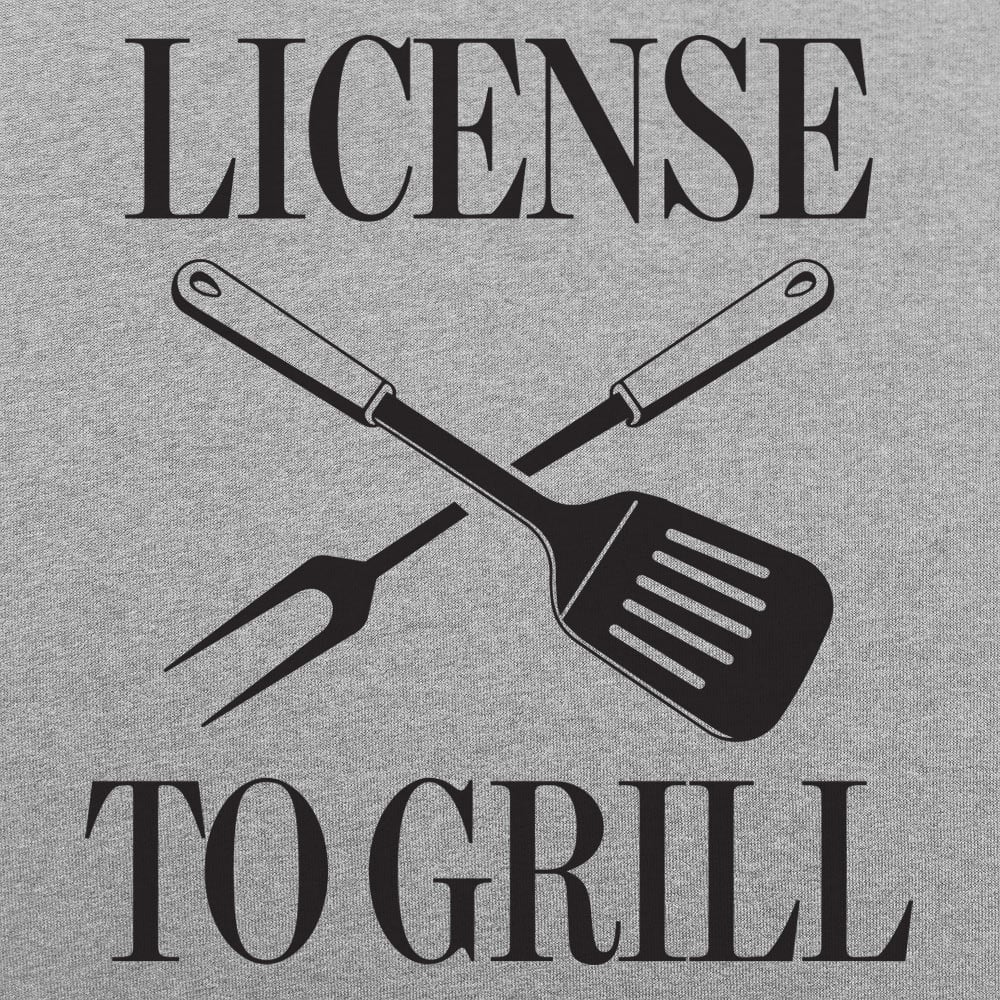 License To Grill - 6DollarShirts