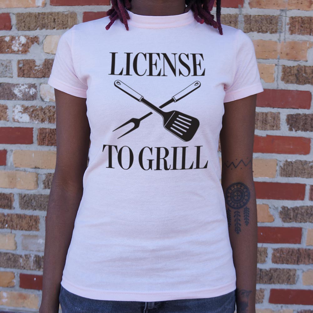 License To Grill - 6DollarShirts