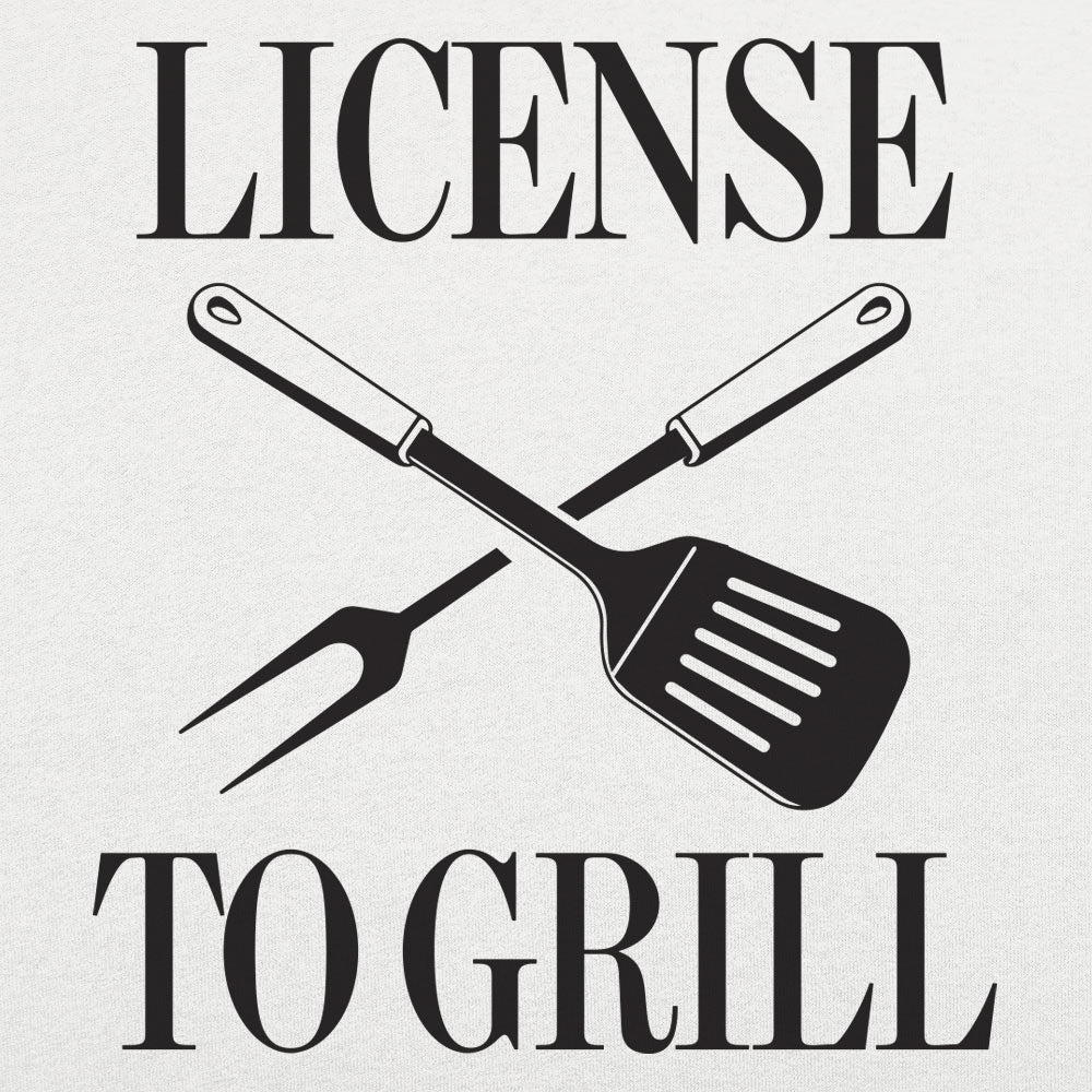 License To Grill - 6DollarShirts
