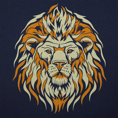 Lion Spirit Bold Tribal Lion Face