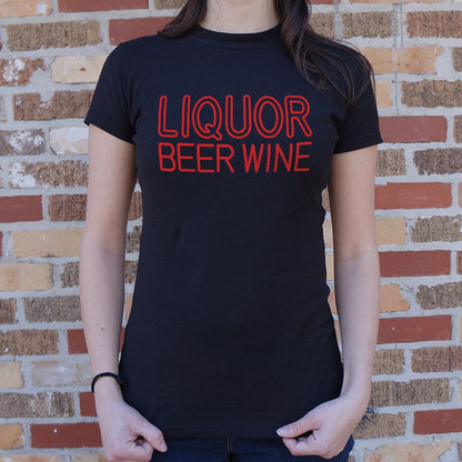 Liquor Beer Wine - 6DollarShirts